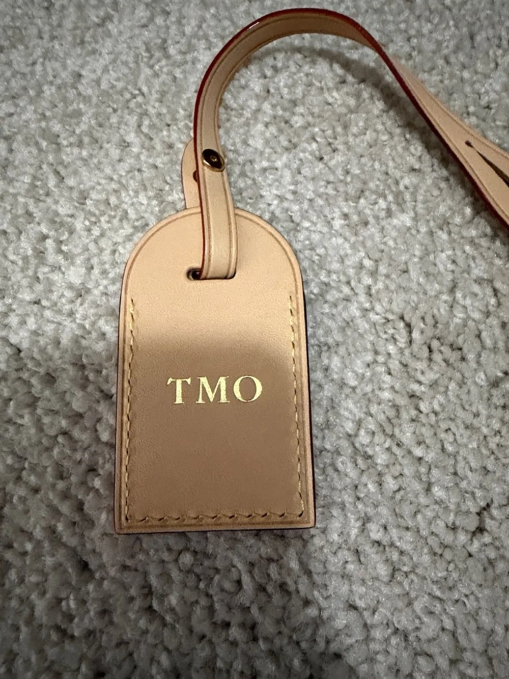Louis Vuitton Natural Vachetta Leather Hawaii Tag - Picture 2 of 3